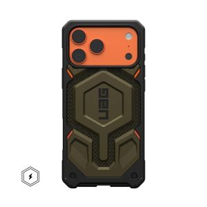 Monarch Pro Kevlar iPhone 17/17 Pro/17 Air/17 Pro Max Case Kevlar Element Green